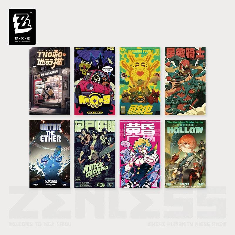 Zenless Zone Zero RandomPlay Series Collectible Poster