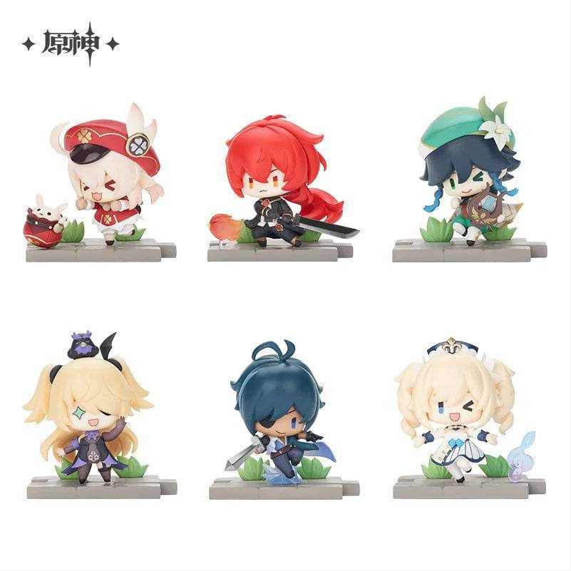 Genshin Impact Mondstadt Theme Character Chibi Series