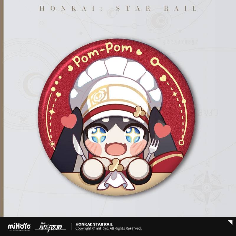 Honkai: Star Rail Foodtruck Series Badges