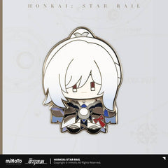 Honkai: Star Rail Chibi Version Metal Badge Series