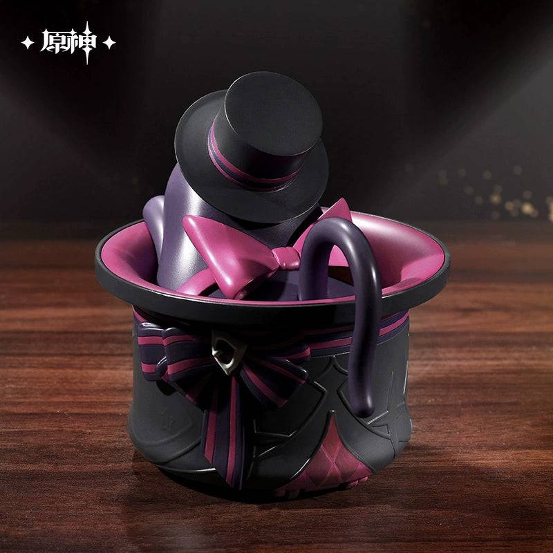 Genshin Impact Magic Show Series Lyney Hat Cat Runable Toy