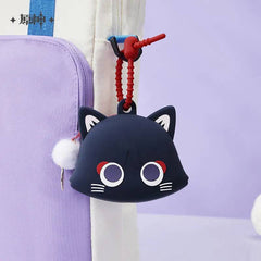 Genshin Impact Wanderer Cat Series Mini Silicone Storage Bag