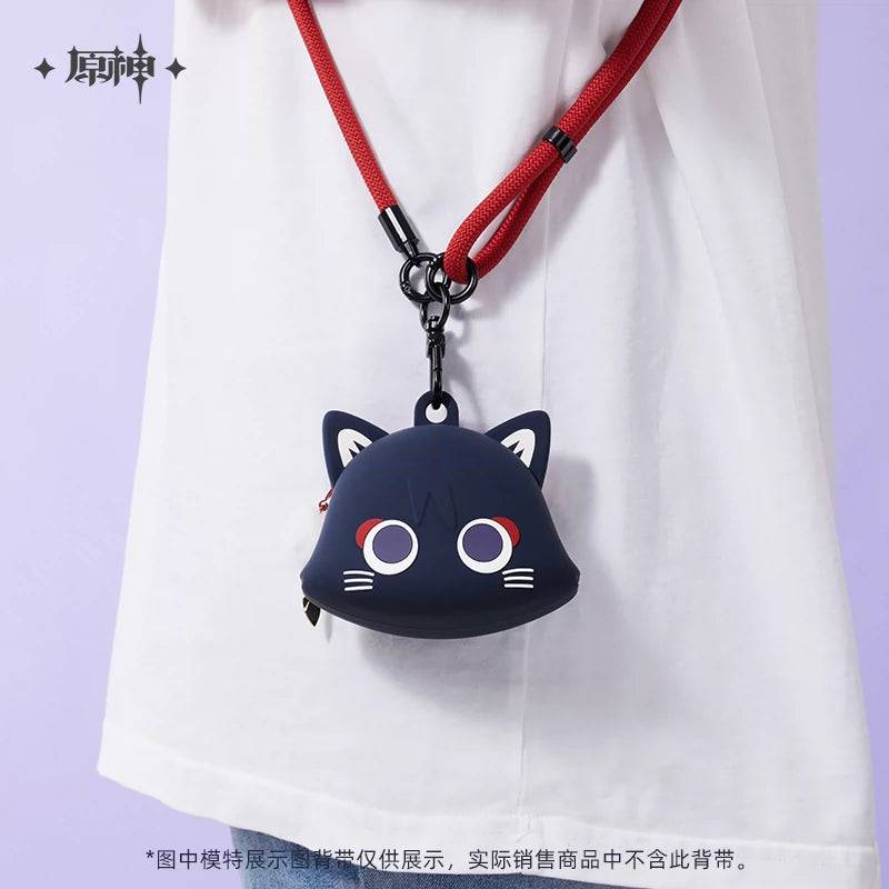 Genshin Impact Wanderer Cat Series Mini Silicone Storage Bag