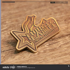 Honkai Impact 3rd  Metal Badge Starfire Sandbrant