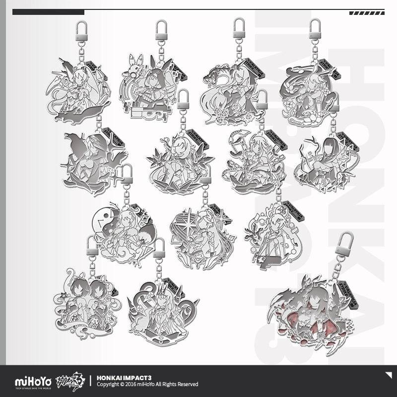 Honkai Impact 3rd Valkyrie Series Metal Pendant Blind Box - Pardo's Shop