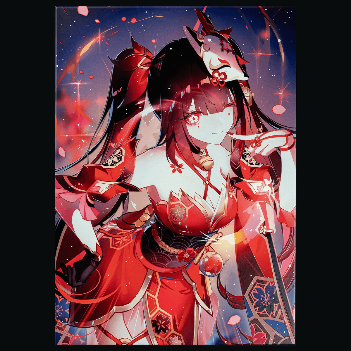 Honkai: Star Rail Sparkle Anime Metal Poster