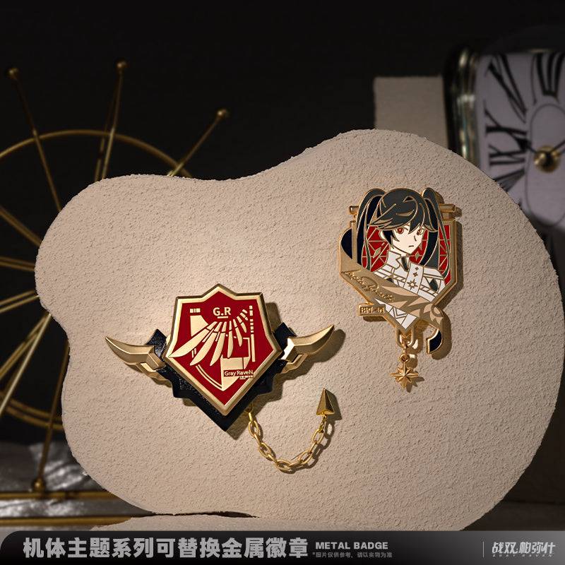 Punishing: Gray Raven Lucia Pyroath Theme  Metal Badge