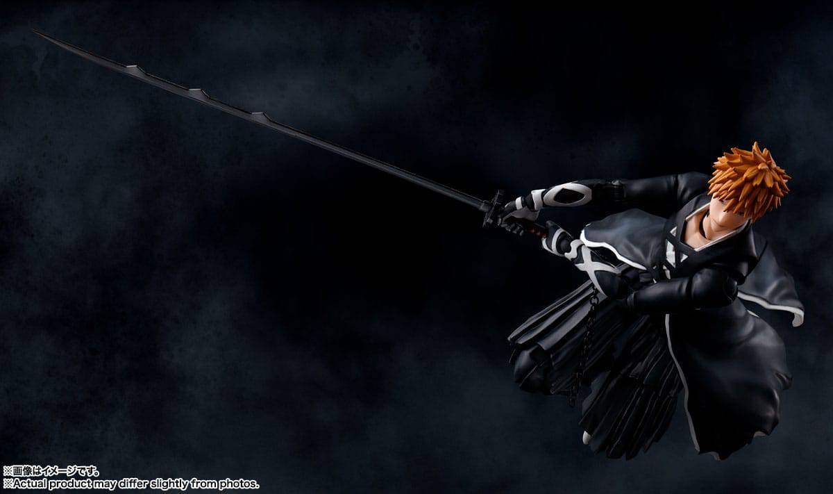 Bleach: Thousand-Year Blood War S.H. Figuarts Actionfigur Ichigo Kurosaki (Bankai Tensa Zangetsu) 16 cm