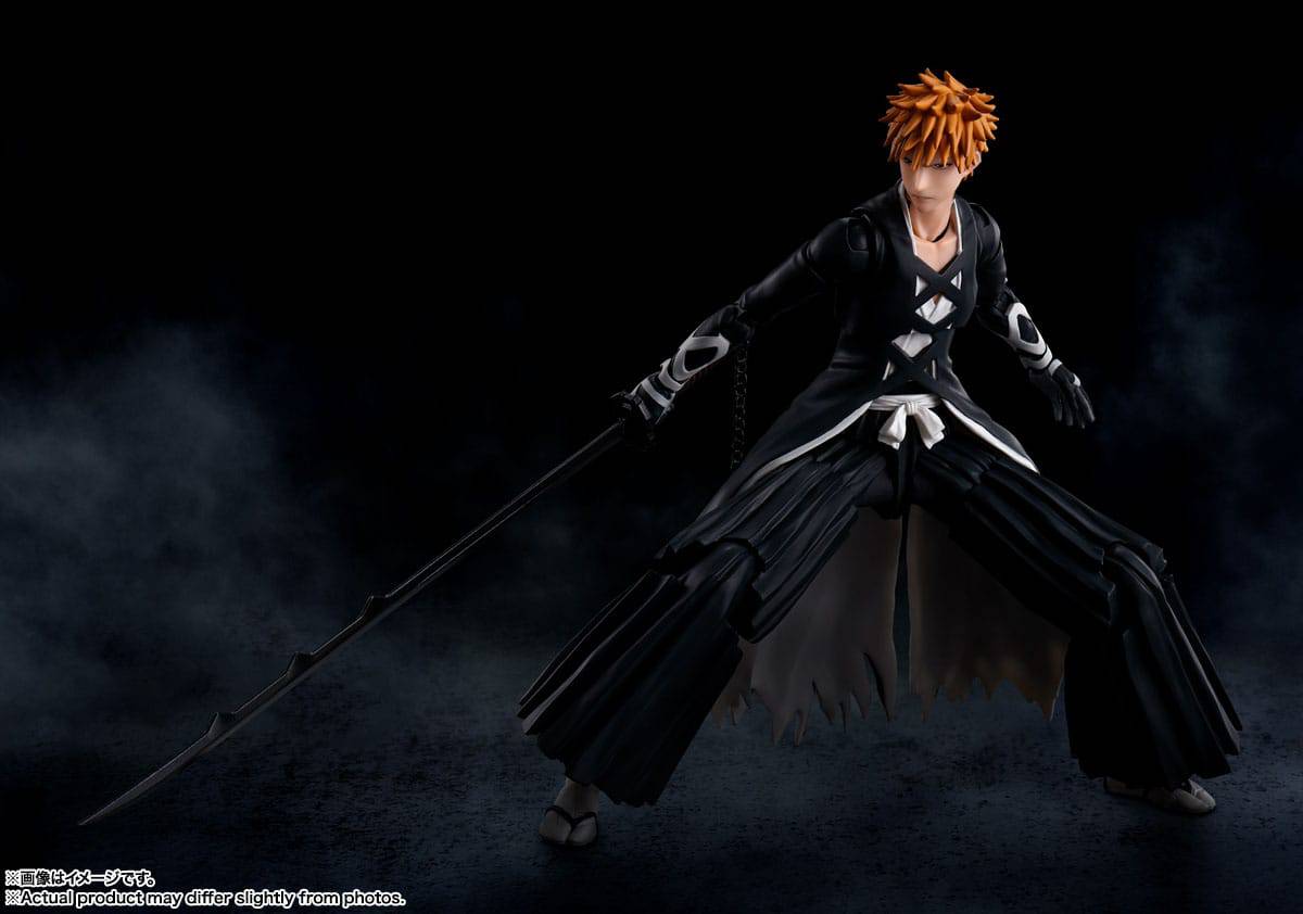 Bleach: Thousand-Year Blood War S.H. Figuarts Actionfigur Ichigo Kurosaki (Bankai Tensa Zangetsu) 16 cm