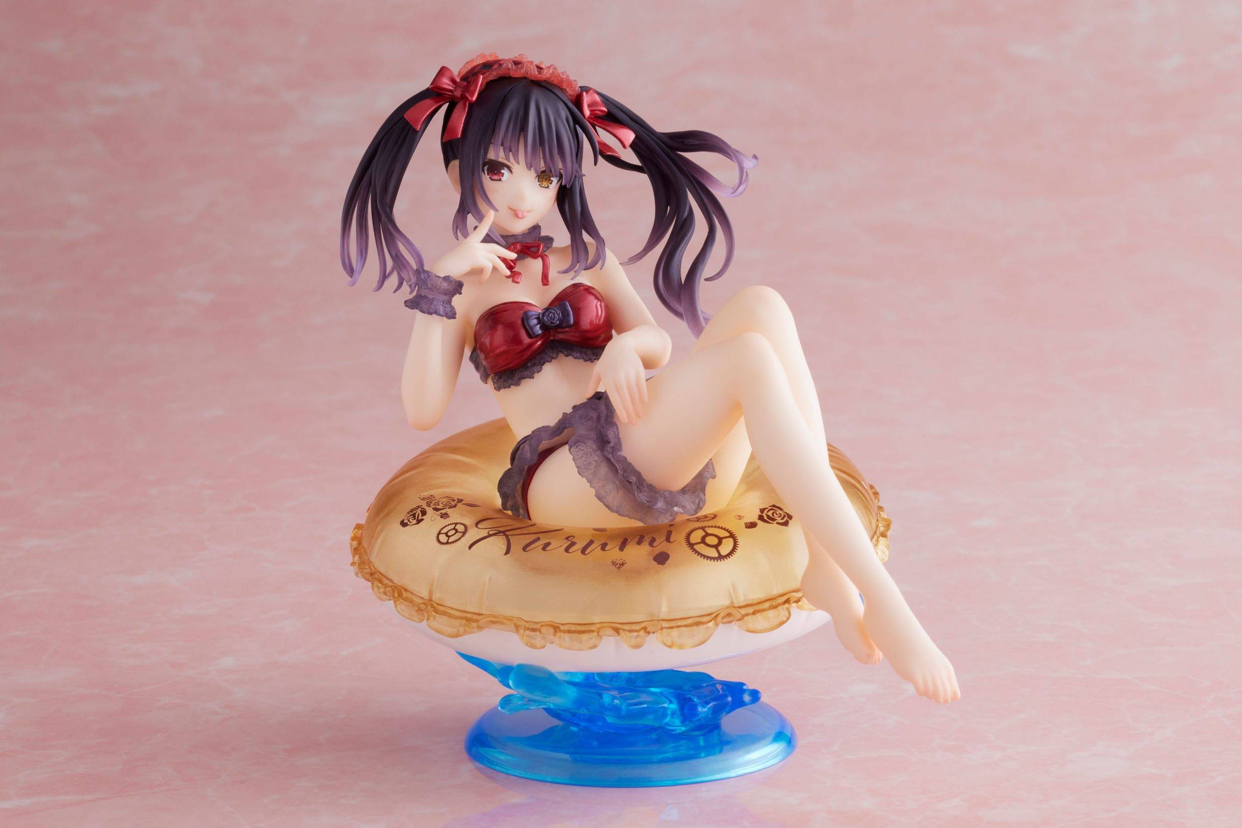 Date A Live IV PVC Statue Aqua Float Girls Figure Kurumi Tokisaki 10 cm