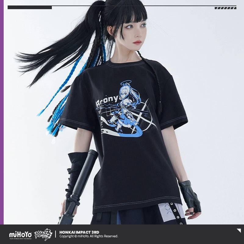 Honkai Impact 3rd Kiana Mei Bronya Herrscher Series T-Shirt