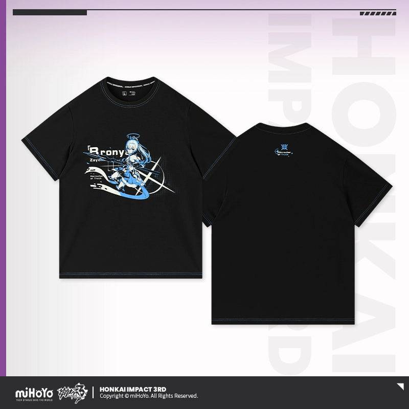 Honkai Impact 3rd Kiana Mei Bronya Herrscher Series T-Shirt