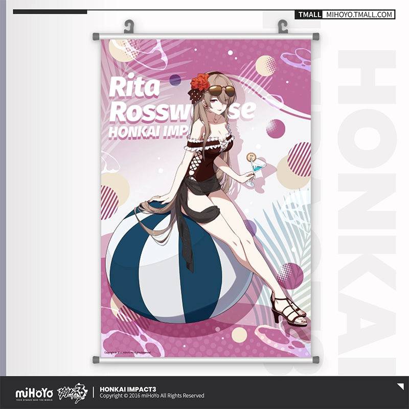 Honkai Impact 3rd Summer Series Paintings Poster