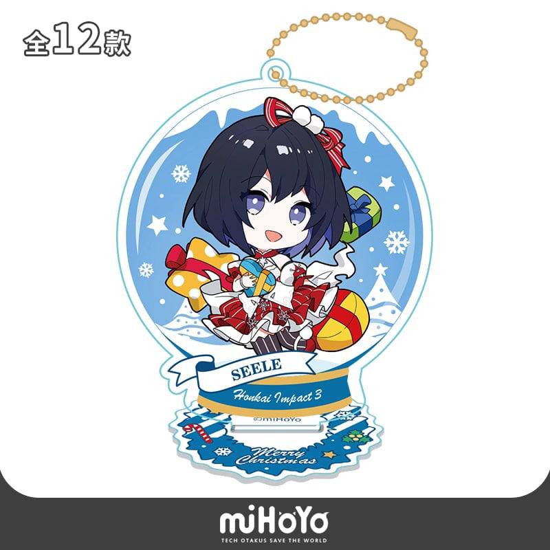 Honkai Impact 3rd Valkyrie Xmas Collection Acrylics
