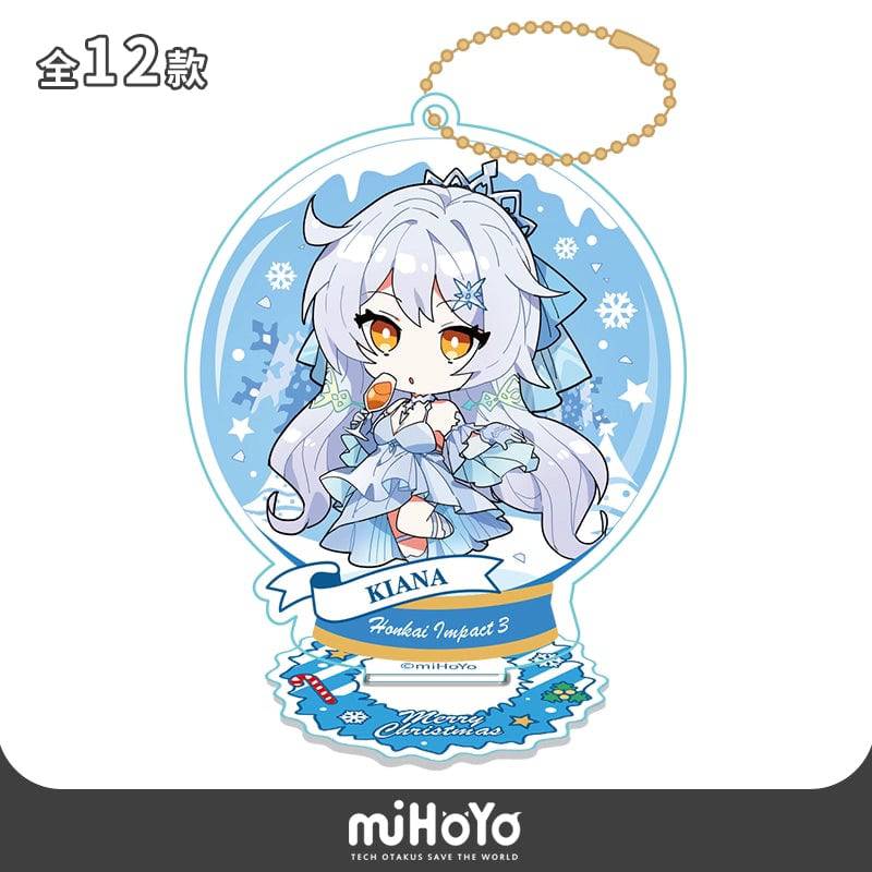 Honkai Impact 3rd Valkyrie Xmas Collection Acrylics