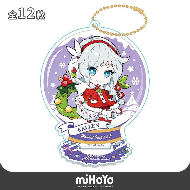 Honkai Impact 3rd Valkyrie Xmas Collection Acrylics