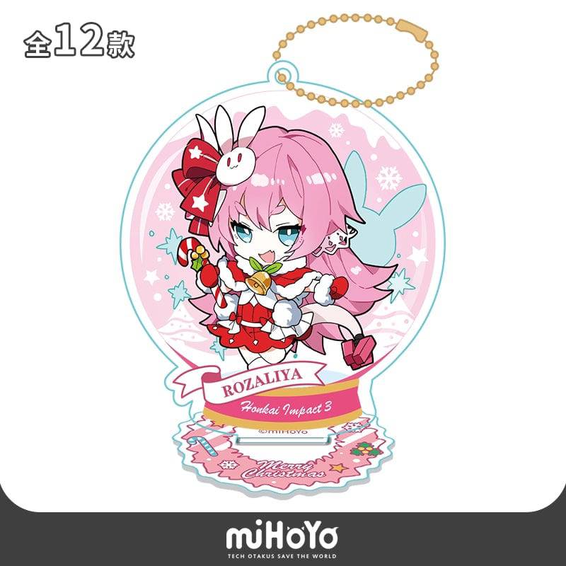 Honkai Impact 3rd Valkyrie Xmas Collection Acrylics