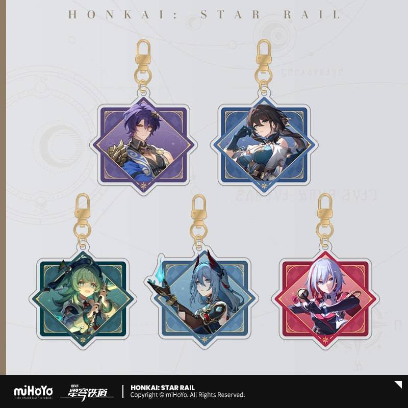 Honkai: Star Rail Interstellar Journey Series: Acrylic Charms