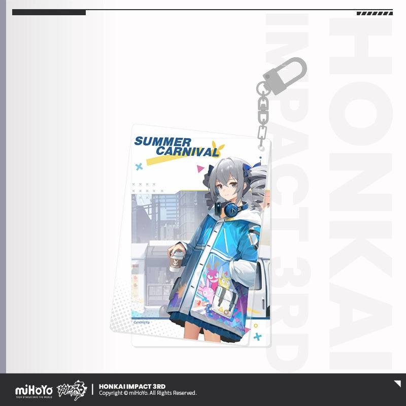 Honkai Impact 3rd Acrylic Quicksand Keychain Summer Carnival Series