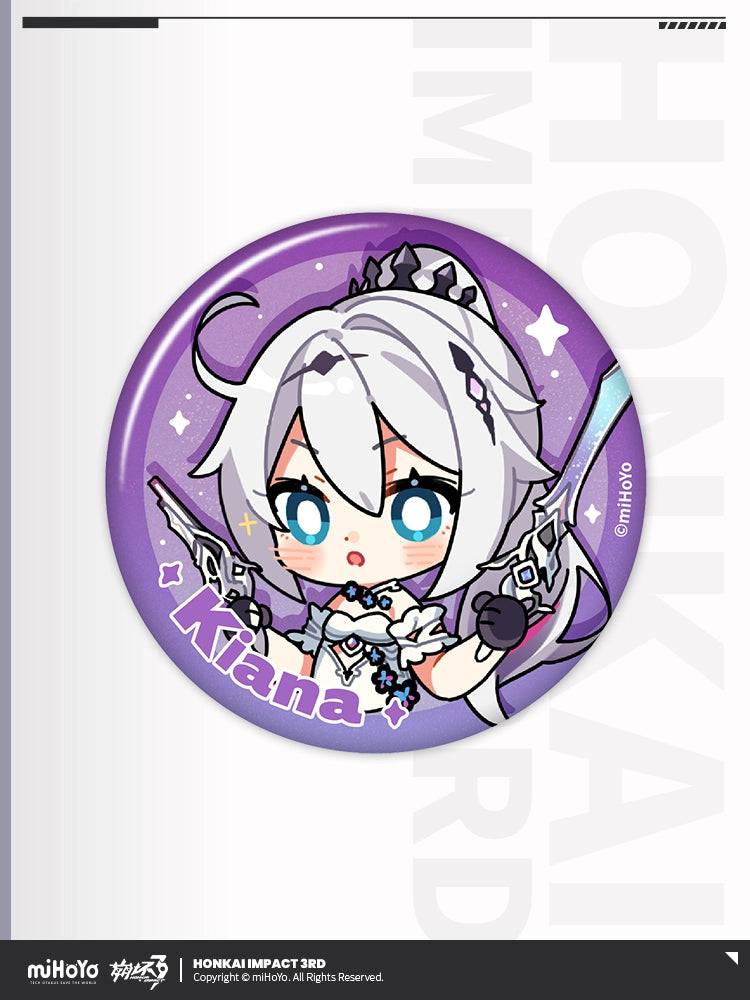 Honkai Impact 3rd MEME Tinplate Badge Series