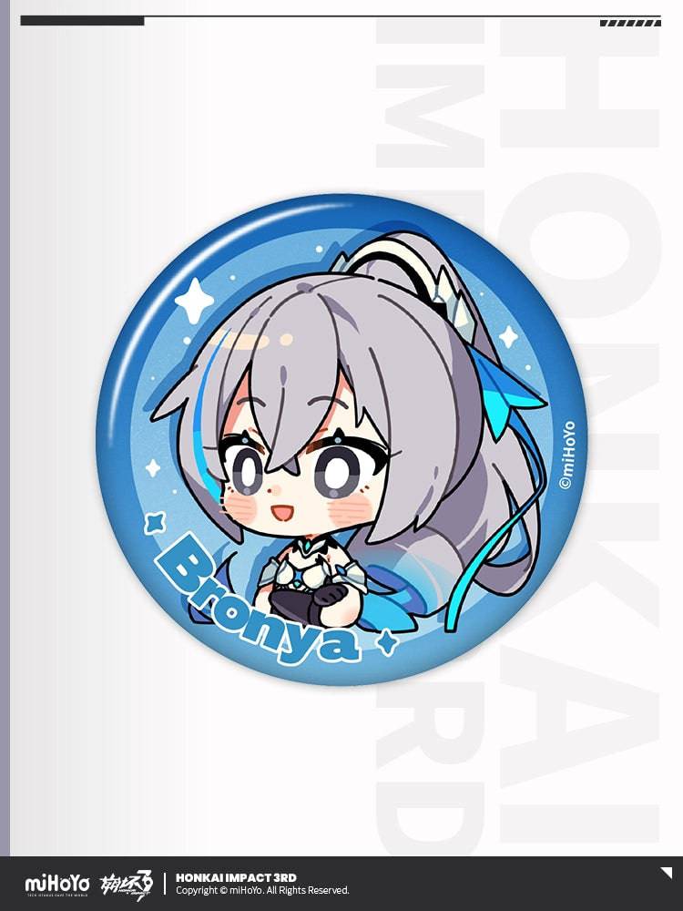 Honkai Impact 3rd MEME Tinplate Badge Series