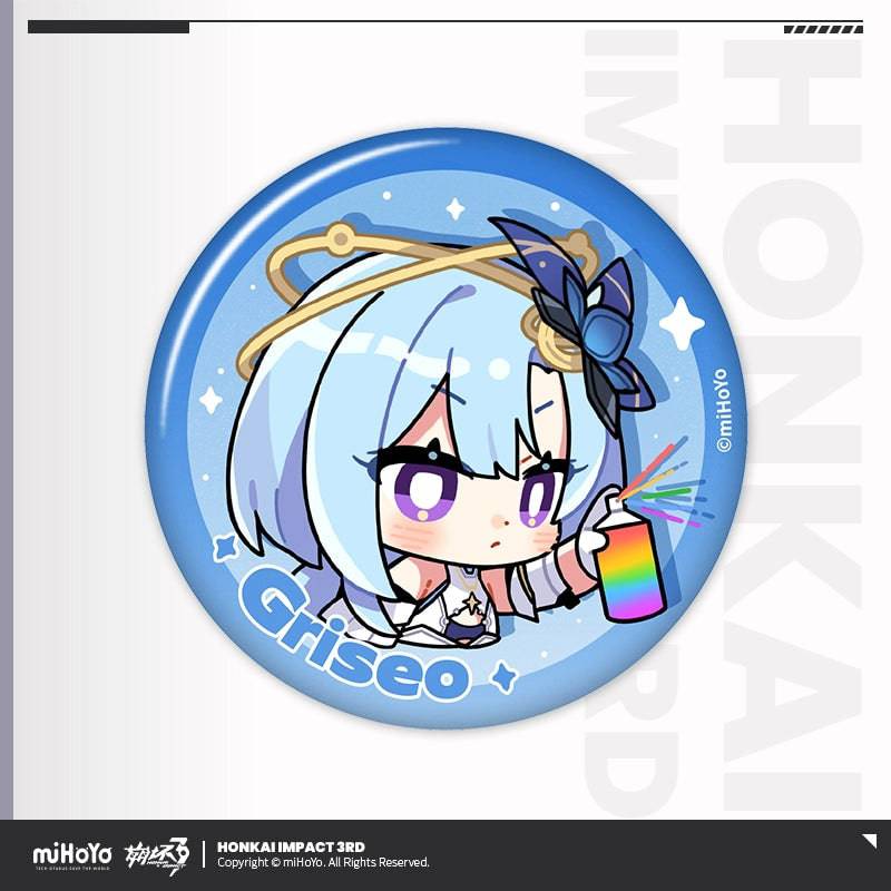 Honkai Impact 3rd MEME Tinplate Badge Series