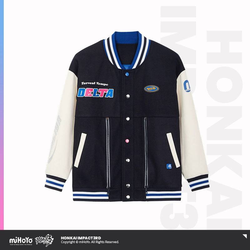 Honkai Impact 3rd Fervent Tempo Δ Theme Baseball Coat - Pardo's Shop