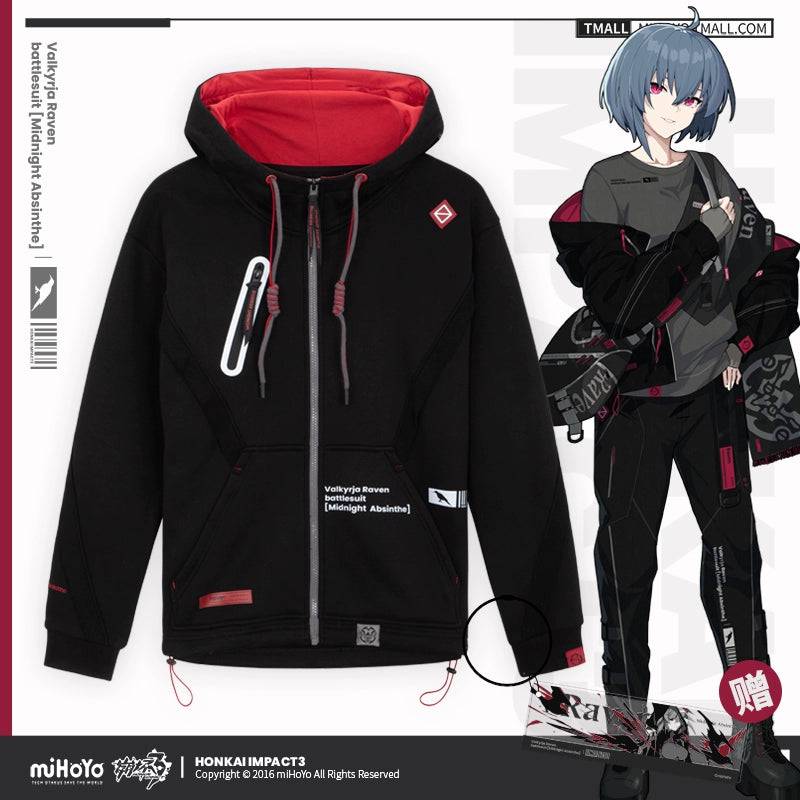 Honkai Impact 3rd Raven Theme Jacket