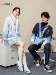 Genshin Impact Ganyu Theme Series Knitted Cardigan - Pardo's Shop