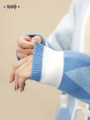 Genshin Impact Ganyu Theme Series Knitted Cardigan - Pardo's Shop