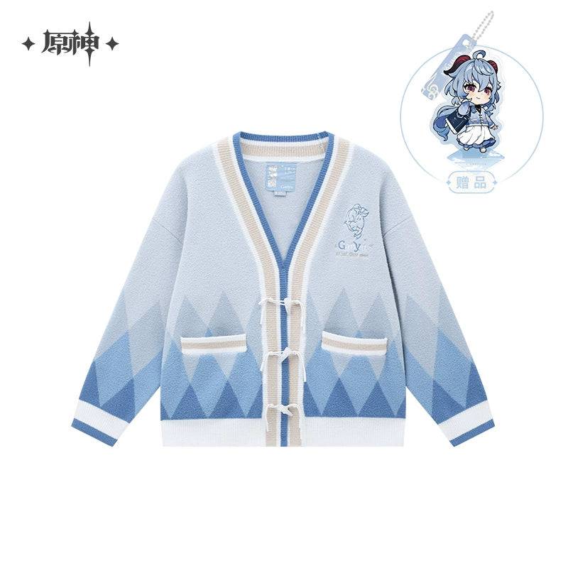 Genshin Impact Ganyu Theme Series Knitted Cardigan - Pardo's Shop