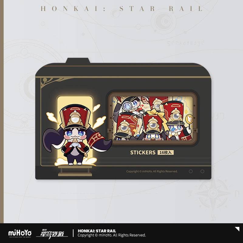 Honkai: Star Rail Pom-Pom Exhibition Hall Series Q Sticker Pack