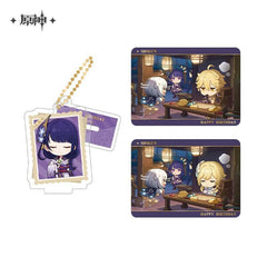 Genshin Impact Character Stand Collectible Card Set