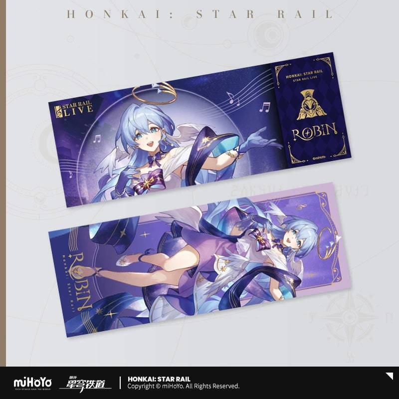 Honkai: Star Rail Concert 2024 Laser Ticket Collection