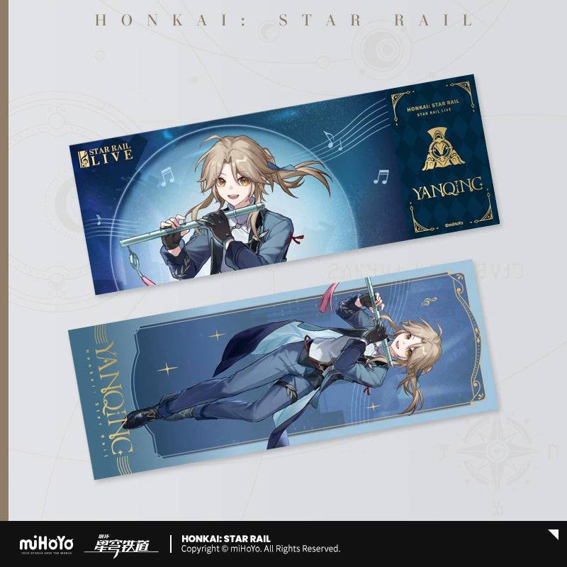 Honkai: Star Rail Concert 2024 Laser Ticket Collection