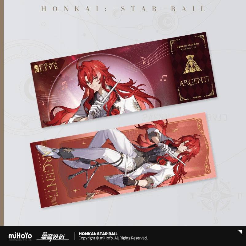 Honkai: Star Rail Concert 2024 Laser Ticket Collection