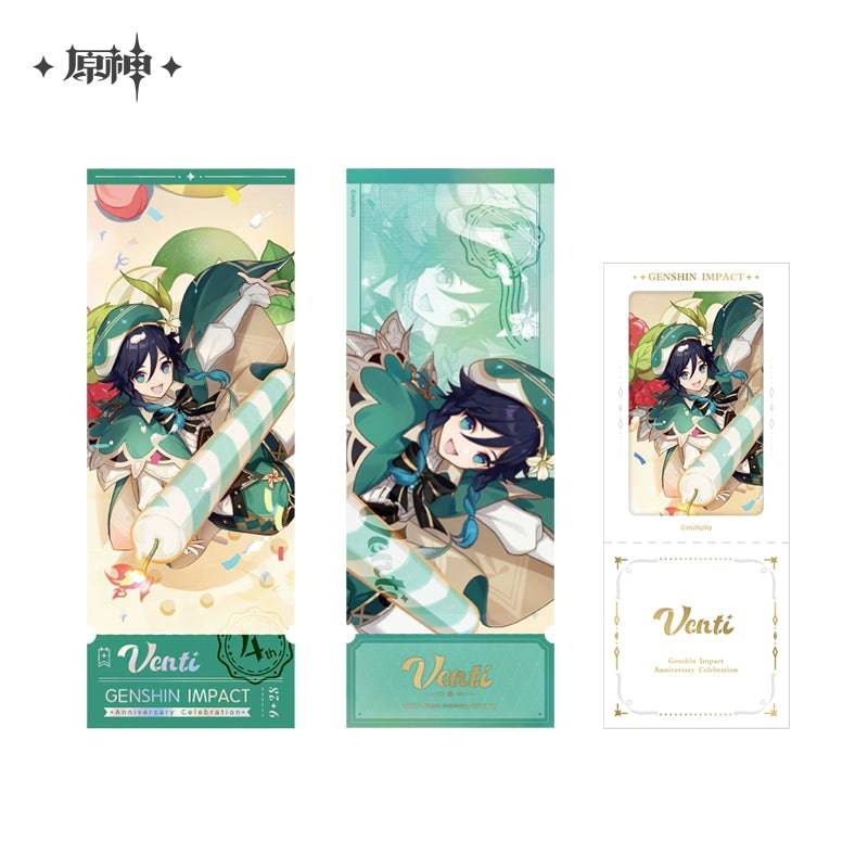 Genshin Impact Anniversary Celebration Archon Ticket Series