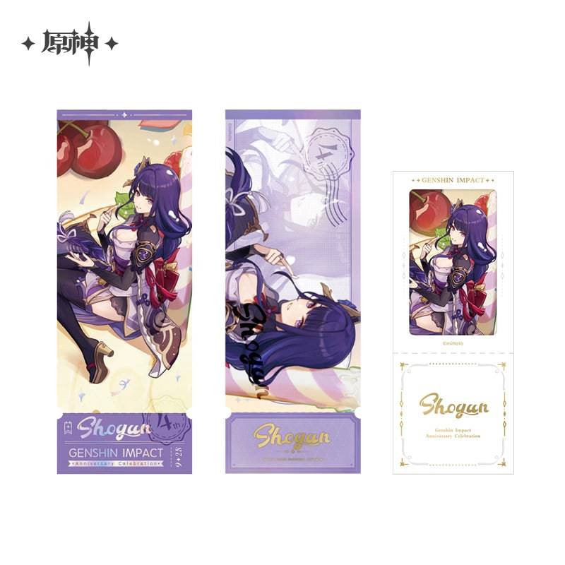 Genshin Impact Anniversary Celebration Archon Ticket Series