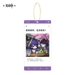 Genshin Impact Character Series Acrylic Pendant