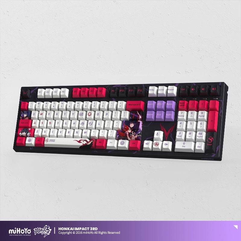 Honkai Impact 3rd Raiden Mei Herrscher of Thunder Keyboard