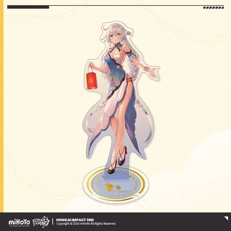 Honkai Impact 3rd Kiana Mei Bronya Acrylic Stand Chinese New Year Edition - Anime Gaming Merchandise - Anime Merch - Metal Poster - Pardo's Shop