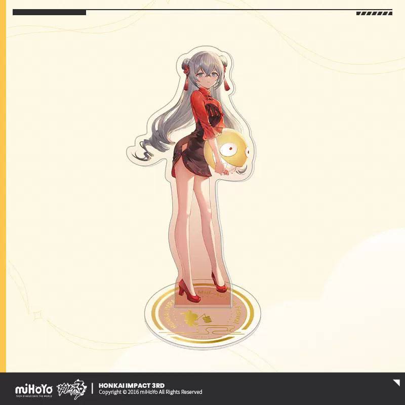 Honkai Impact 3rd Kiana Mei Bronya Acrylic Stand Chinese New Year Edition - Anime Gaming Merchandise - Anime Merch - Metal Poster - Pardo's Shop