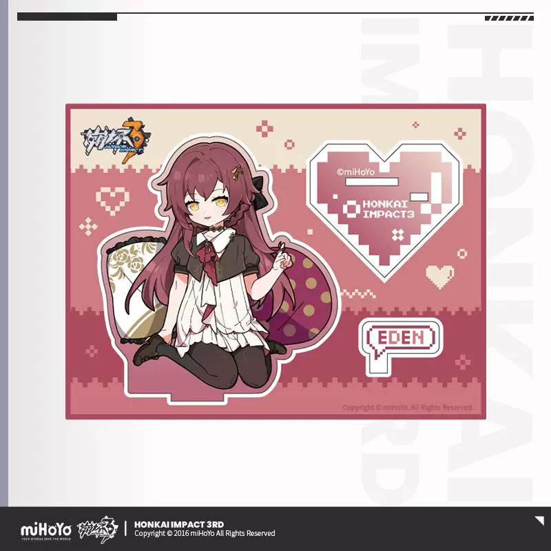 Honkai Impact 3rd Acrylic Stand Little Flame Chasers Series - Anime Gaming Merchandise - Anime Merch - Metal Poster - Pardo's Shop