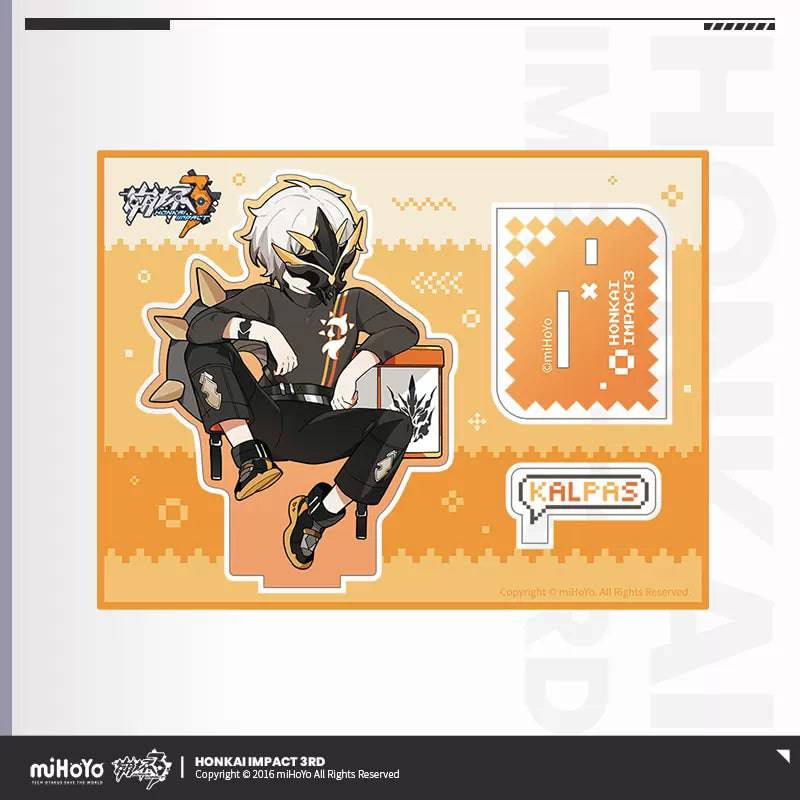 Honkai Impact 3rd Acrylic Stand Little Flame Chasers Series - Anime Gaming Merchandise - Anime Merch - Metal Poster - Pardo's Shop