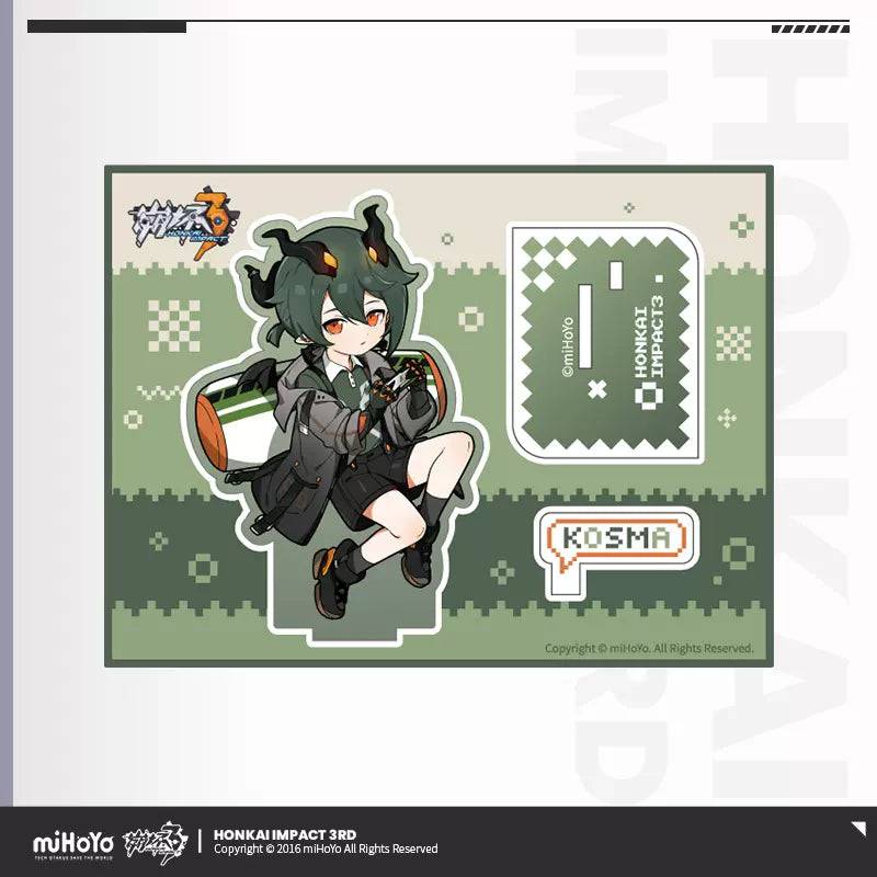 Honkai Impact 3rd Acrylic Stand Little Flame Chasers Series - Anime Gaming Merchandise - Anime Merch - Metal Poster - Pardo's Shop