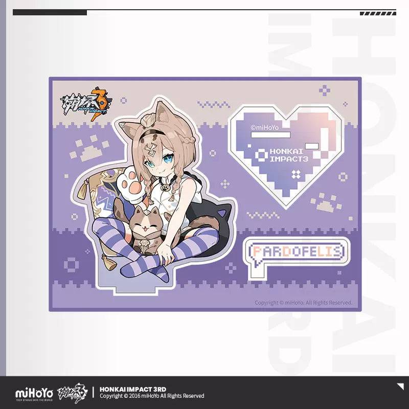 Honkai Impact 3rd Acrylic Stand Little Flame Chasers Series - Anime Gaming Merchandise - Anime Merch - Metal Poster - Pardo's Shop