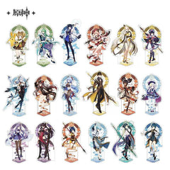 Genshin Impact Liyue Character Acrylic Stand - Anime Gaming Merchandise - Anime Merch - Metal Poster - Pardo's Shop