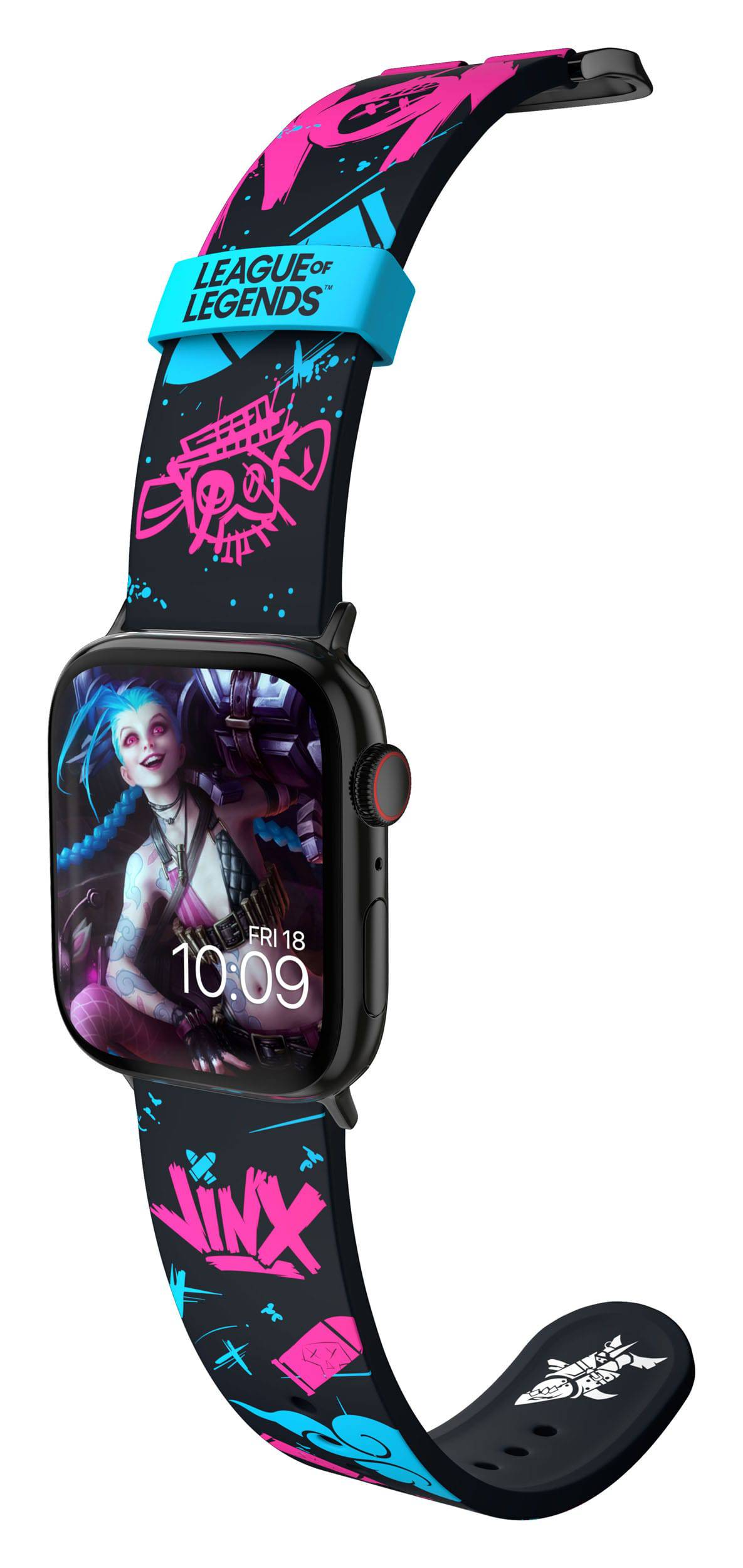 League of Legends Smartwatch-Bracelet Jinx Graffiti