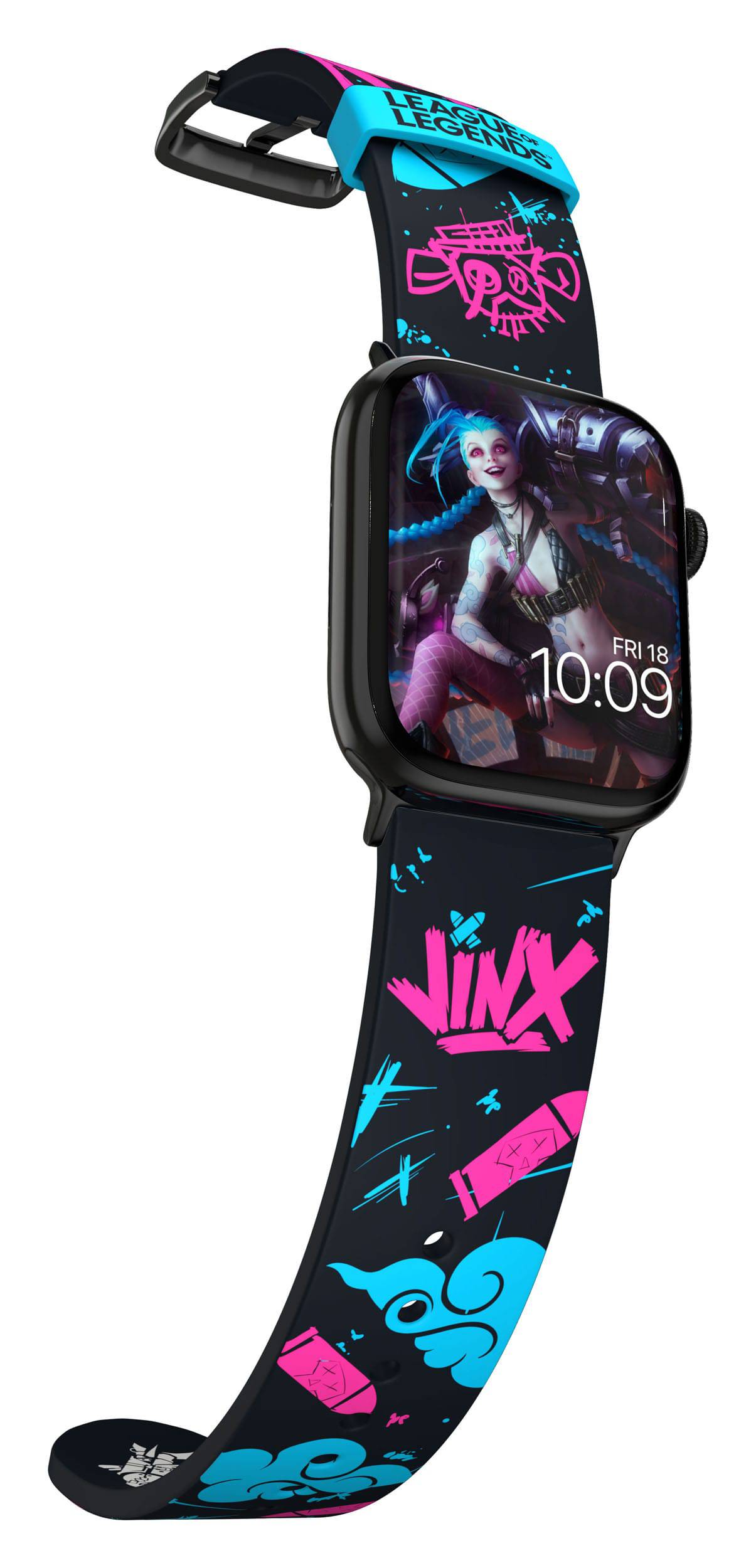 League of Legends Smartwatch-Bracelet Jinx Graffiti