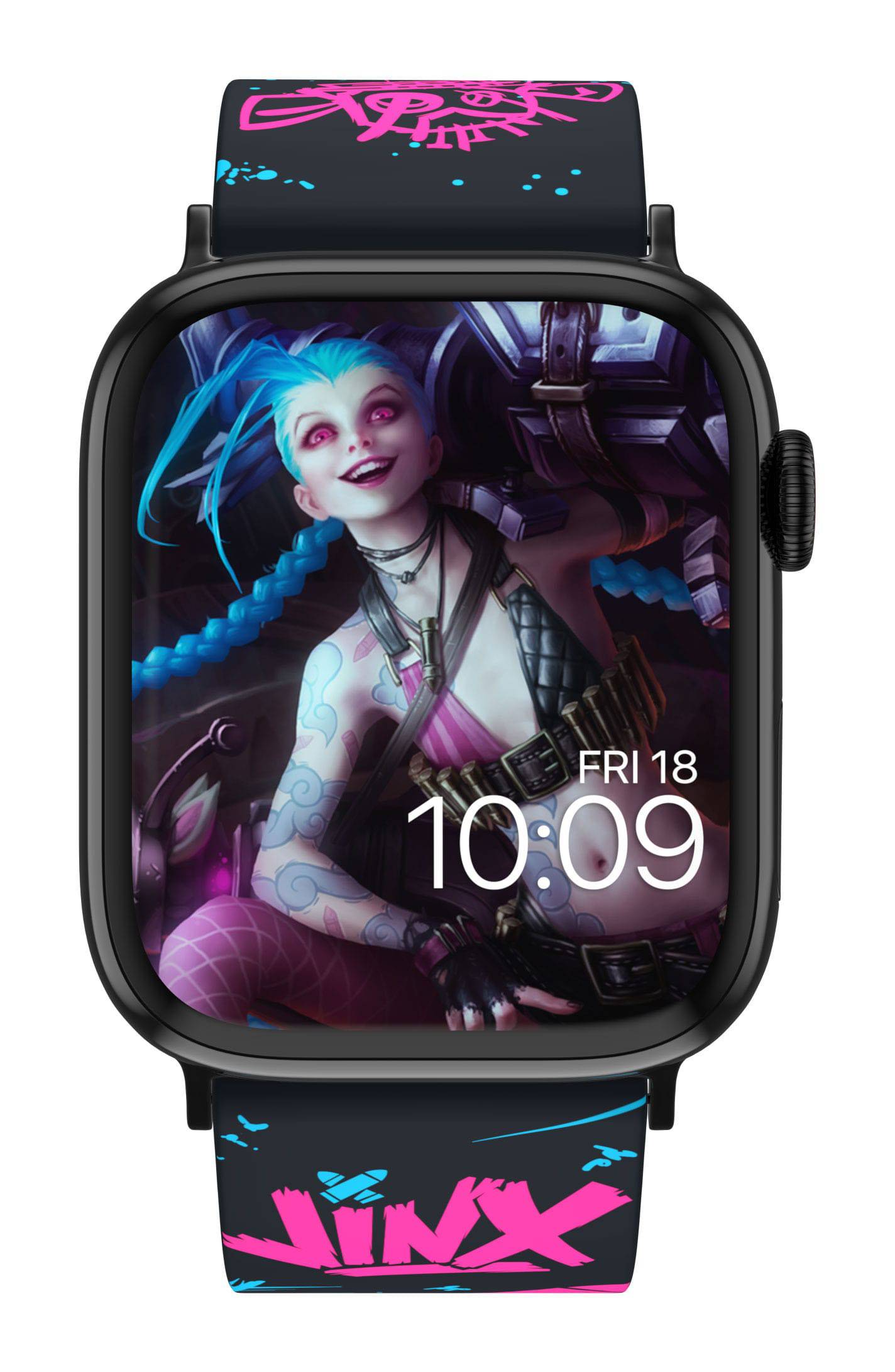 League of Legends Smartwatch-Bracelet Jinx Graffiti